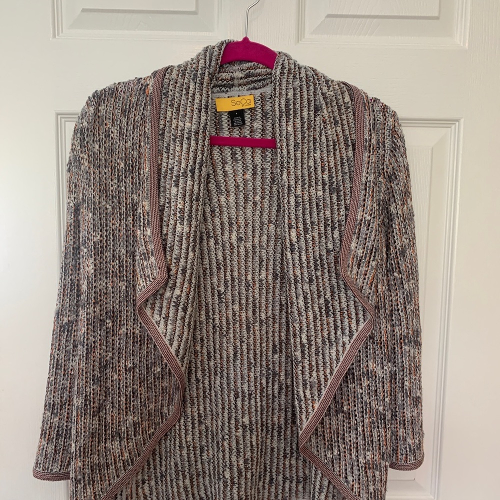 St. John SoCa Knit Sweater: SIZE P